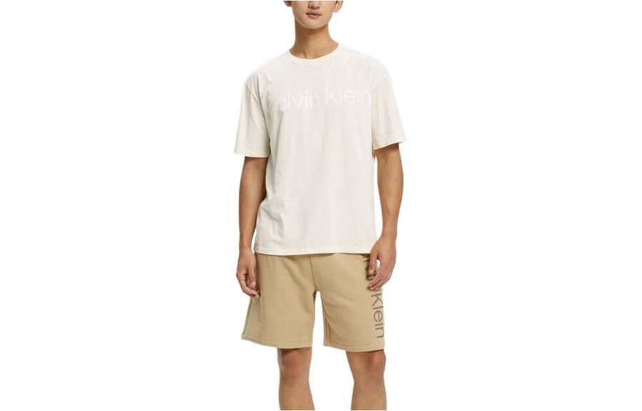 CALVIN KLEIN T Shirt Men's Ivory