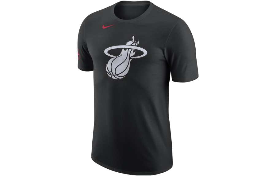 Nike Nike Miami Heat City Edition T Shirt City Edition, Miami Heat Men's Black