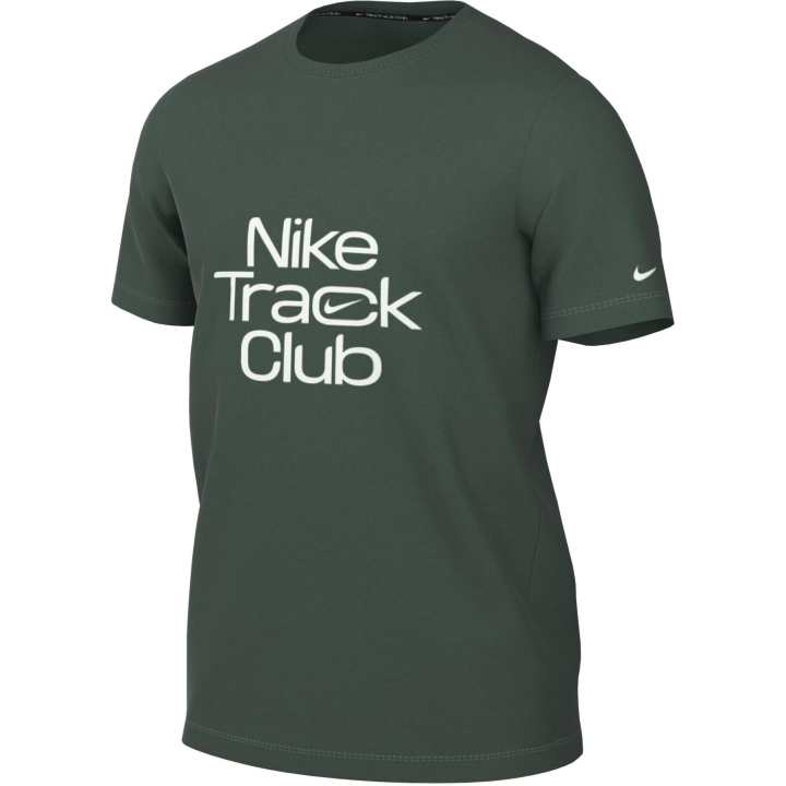 Nike Nike T Shirts Men's Green Crew Neck Moderate Straight Fit