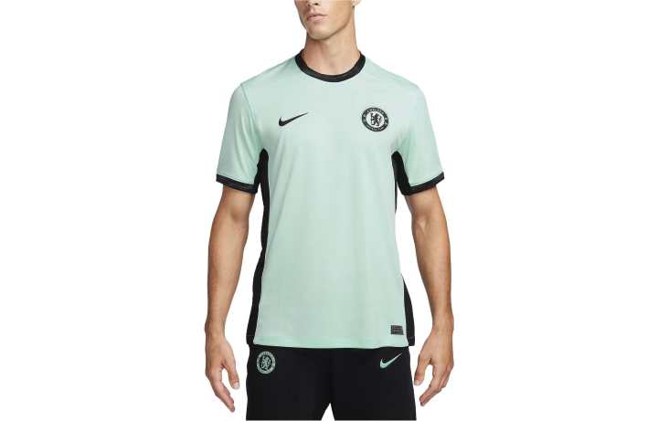 Nike Nike T Shirts Men's Teal Crew Neck Moderate Straight Fit