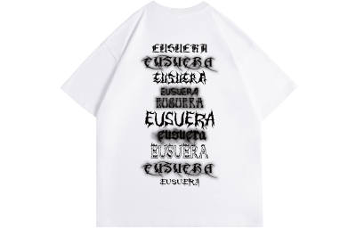 EUSU T Shirts Unisex Crew Neck Thin Heavyweight