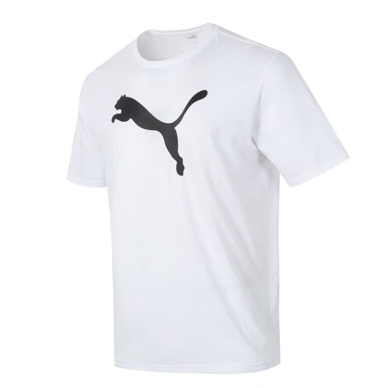 PUMA Set-in Sleeve T-Shirt Men's White