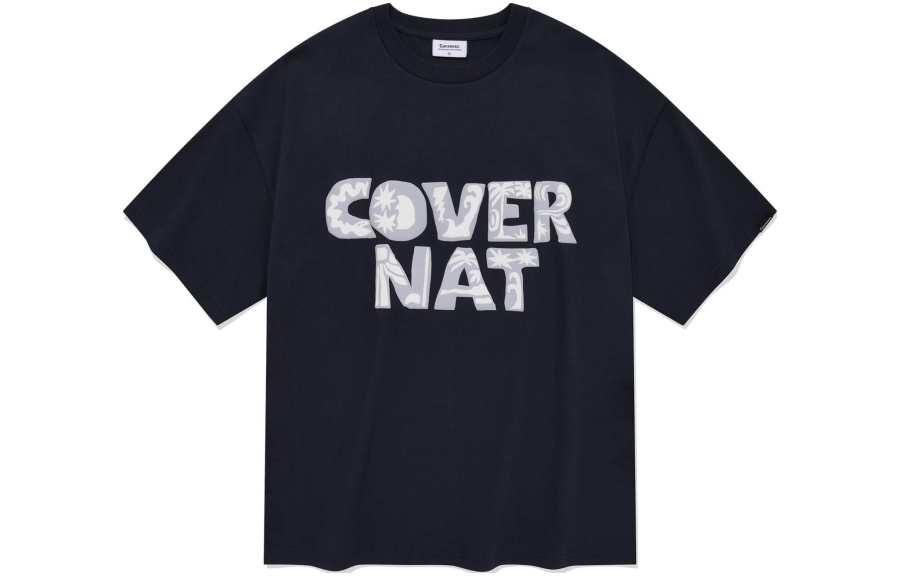COVERNAT T Shirt Unisex Marine Blue