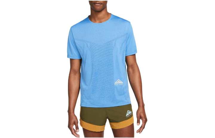 Nike Nike Dri Fit Rise 365 T Shirt Men's Blue