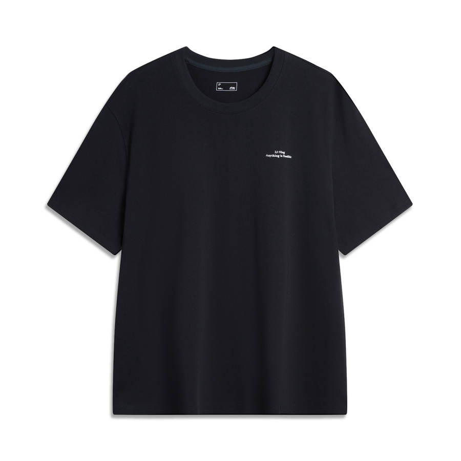 Li-Ning Li Ning Weekend Youth Sports Fashion Collection T Shirt Unisex Black