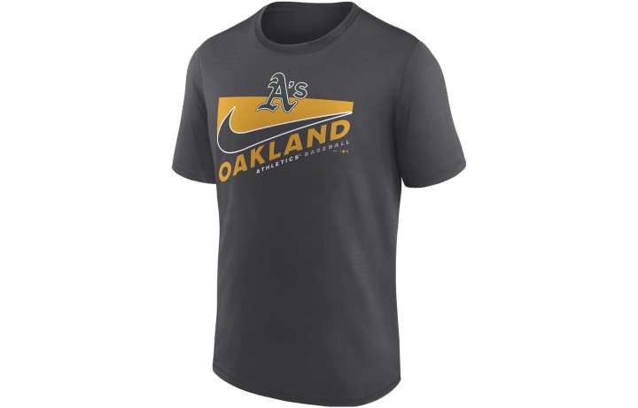 Nike Nike T Shirts Men's Dark Gray Crew Neck Moderate Straight Fit