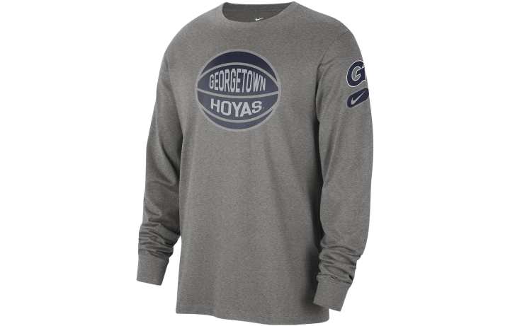 Nike Nike T Shirts Men's Gray Crew Neck Moderate Straight Fit