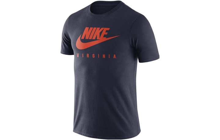 Nike Nike T Shirts Men's Black Crew Neck Moderate Straight Fit