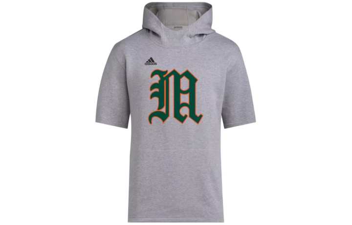 Adidas Adidas Miami Baseball Short Sleeve Hoodie