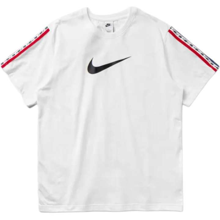 Nike Nike T Shirts Men's White Crew Neck Moderate Straight Fit