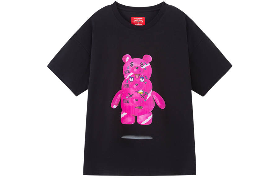 SPRAYGROUND Short Sleeved T Shirts Unisex Black