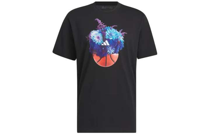 Adidas Adidas Floral Hoops Graphic Tee
