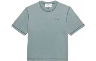 AMIPARIS FW23 T Shirt Unisex Aquamarines Stone Color