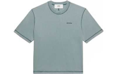 AMIPARIS FW23 T Shirt Unisex Aquamarines Stone Color