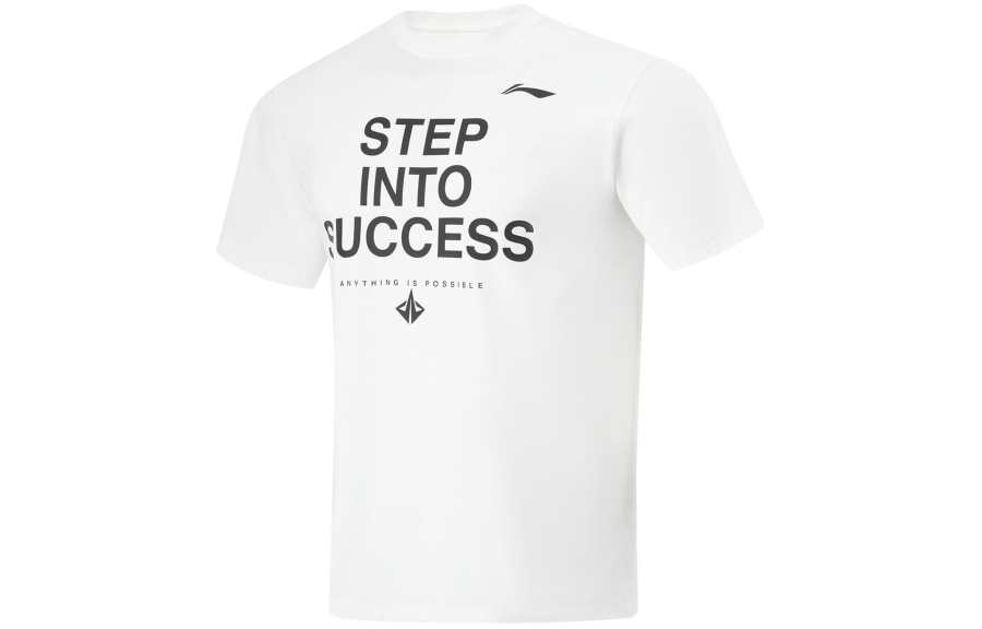 Li-Ning Li Ning Basketball Collection T Shirt Men's Standard White