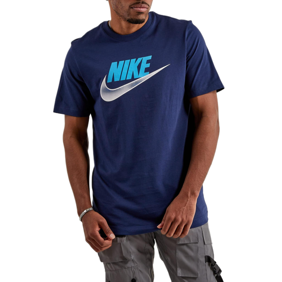 Nike Nike FUTURA TEE T Shirt Men's Blue
