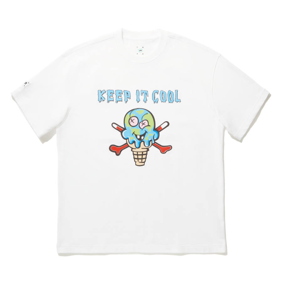 Li-Ning Li Ning x Ice Cream T Shirt Men's Standard White