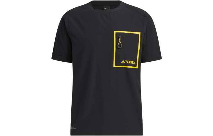 Adidas Adidas x National Geographic T Shirt Japan Version Men's Black