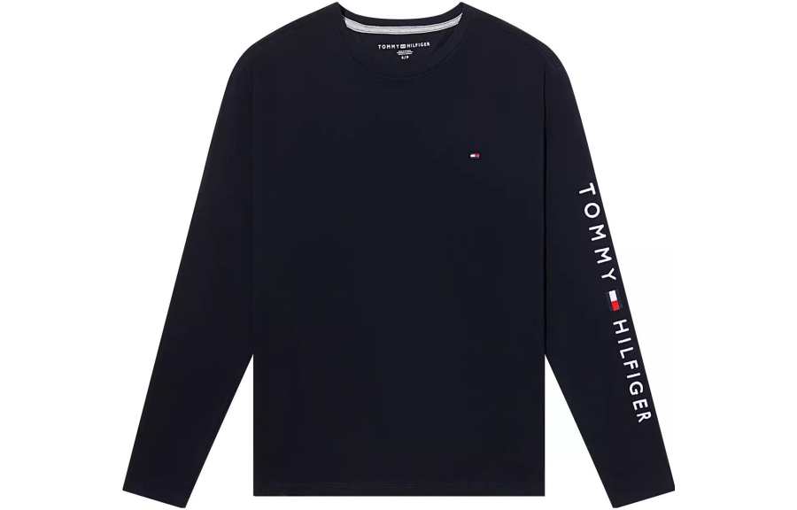 Tommy Hilfiger T Shirts Men's Crew Neck Moderate