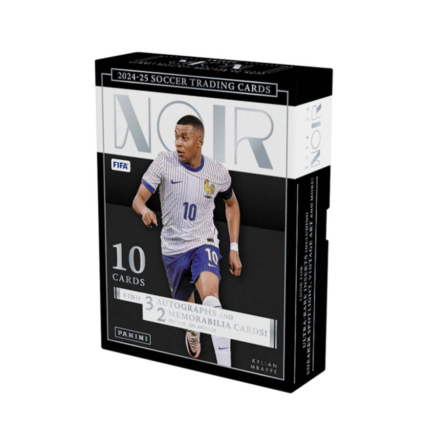 PANINI 2024 25 Football Soccer Ball Soccer NOIR Hobby Edition, Player Cards Sports Cards Whole Box