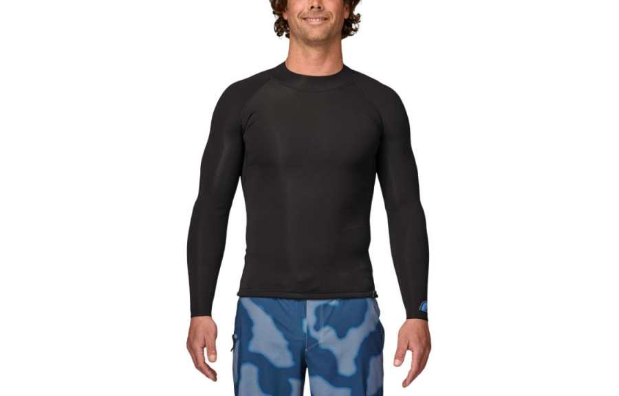 Patagonia Yulex® Regulator® Lite Long Sleeved Wetsuit Top T Shirt Men's Black