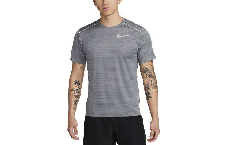 Nike Nike Dri Fit Dri FIT Miler T Shirt Men's Smoke Gray
