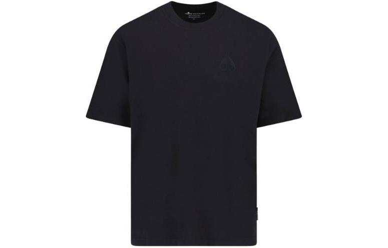 Moose Knuckles Logo Detailed Crewneck T-Shirt