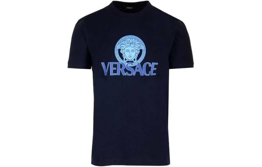 VERSACE Medusa Head-Printed Crewneck T-Shirt