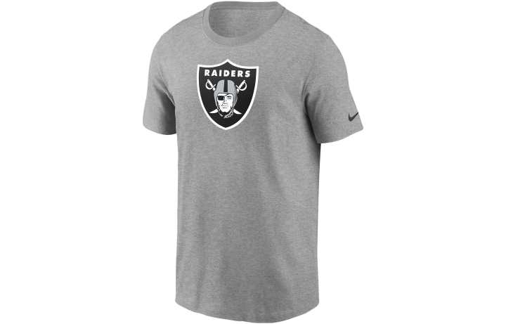 Nike Nike T Shirts Men's Gray Crew Neck Moderate Straight Fit