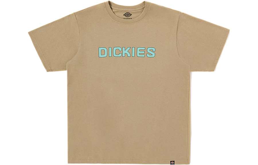 Dickies Dickies T Shirts Men's Sand Crew Neck Moderate