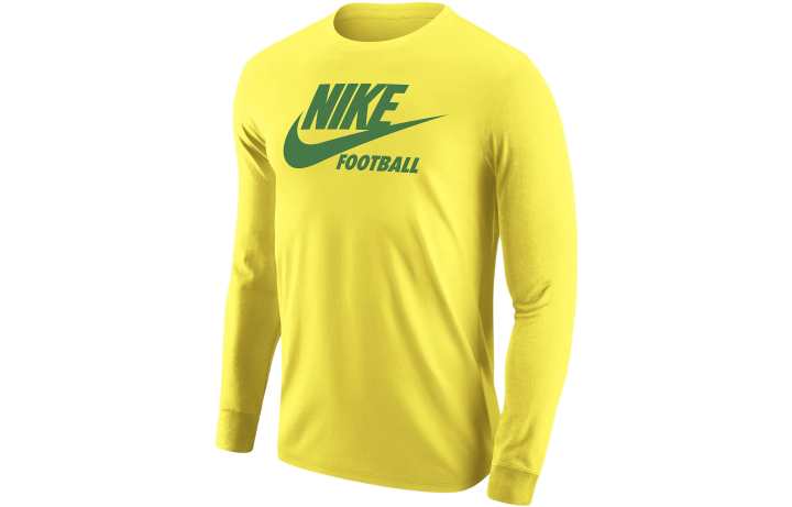 Nike Nike Football T Shirt Men's Lemon
