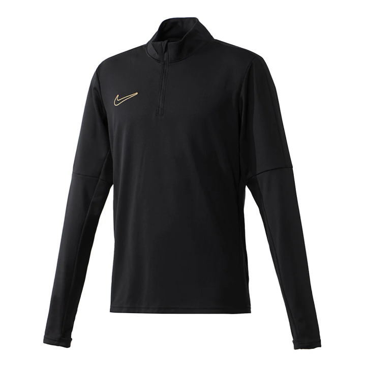 Nike Nike T Shirts Men's Black Stand Collar Moderate Straight Fit