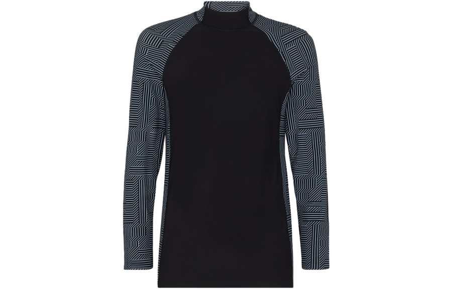 FENDI T Shirts Men's Multicolor Stand Collar Moderate Straight Fit
