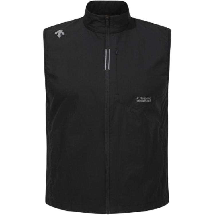 DESCENTE DESCENTE Vests Men's Stand Collar Other