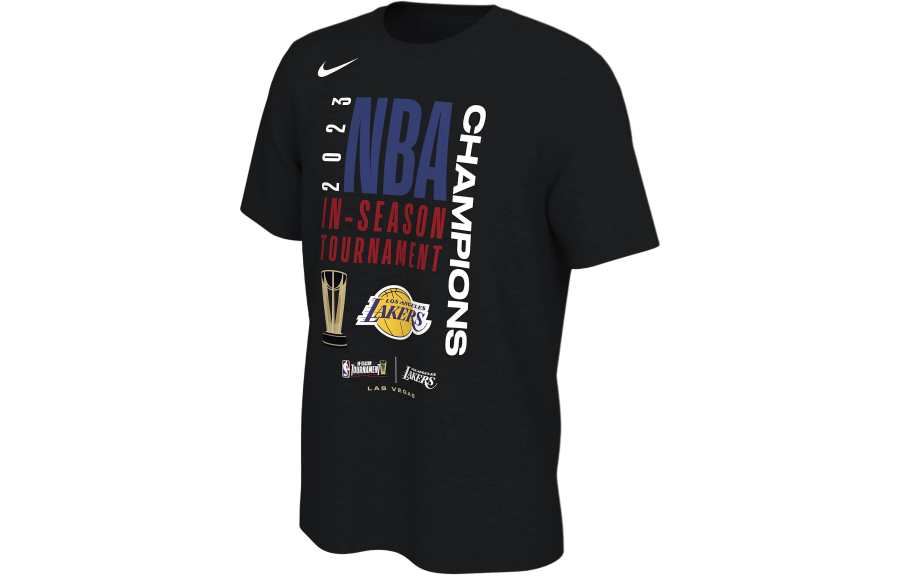 Nike Nike NBA T Shirt 2023 Season, Los Angeles Lakers Men's Black