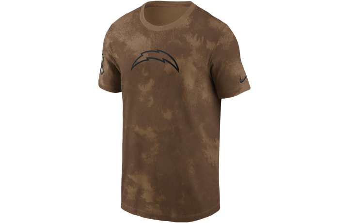 Nike Nike T Shirts Men's Brown Crew Neck Moderate Straight Fit