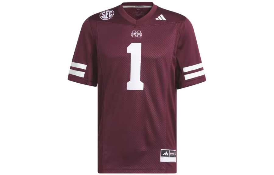 Adidas Adidas Mississippi State Football Off Field Home Jersey