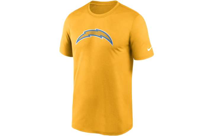 Nike Nike X NFL Dri Fit T Shirts Men's Yellow Crew Neck Moderate Other