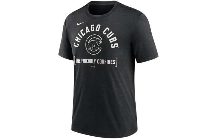 Nike Nike Chicago Cubs Swing Big T Shirt Men's Black