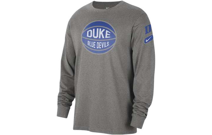 Nike Nike T Shirts Men's Gray Crew Neck Moderate Straight Fit