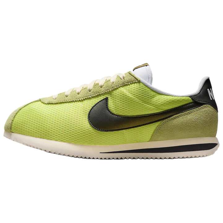 Nike Nike Cortez Textile Slip Resistant Abrasion Resistant Low top Casual Shoes Men's Green