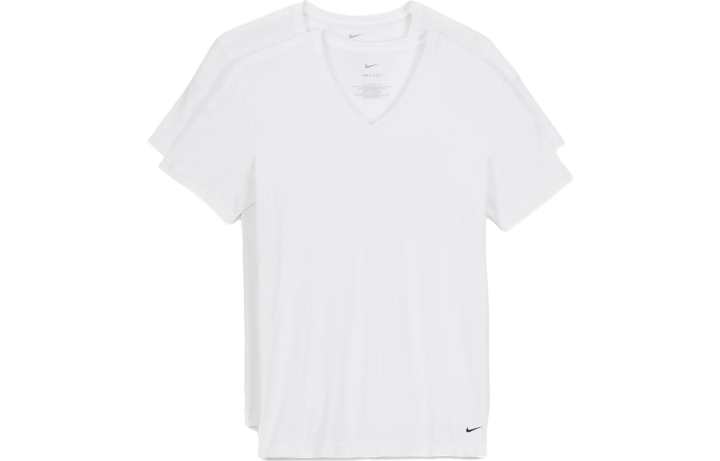 Nike Nike T Shirts Men's V Neck Moderate Straight Fit