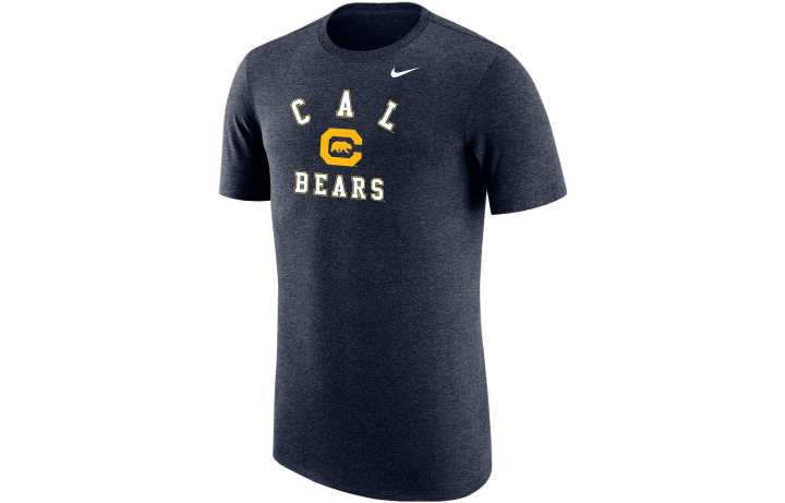 Nike Nike T Shirts Men's Dark Blue Crew Neck Moderate Straight Fit