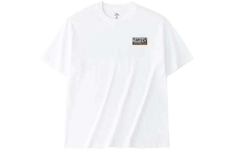 Anta Lifestyle Collection Sports Lifestyle Collection T Shirt Men's Snowflake White