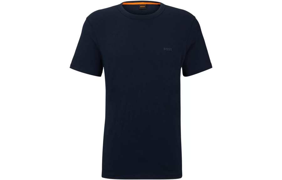 HUGO BOSS Boss Logo print Cotton T shirt