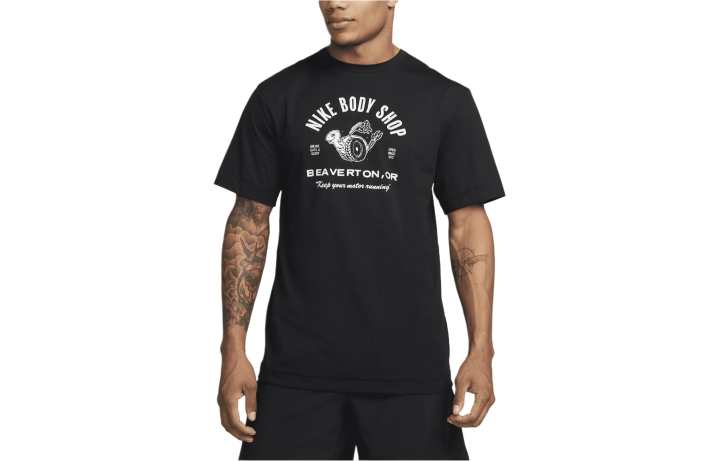 Nike Nike Dri Fit UV Hiverse T Shirt Men's Black