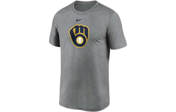 Nike Nike T Shirts Men's Gray Crew Neck Moderate Other
