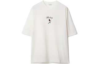 Burberry Floral Embroidered Crewneck T Shirt