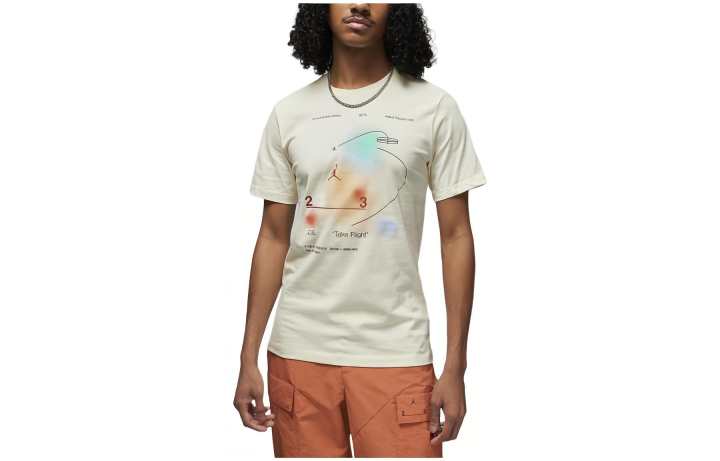 Jordan Jordan T Shirt Men's Coconut Milk
