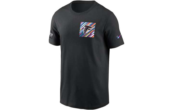 Nike Nike T Shirts Men's Black Crew Neck Moderate Straight Fit